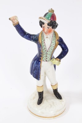 Lot 59 - Victorian Staffordshire figure of a leopard