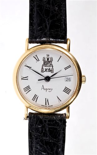 Luxurious Asprey Stainless Steel Automatic Chronograph Watch