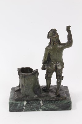 Lot 165 - Continental bronze figure