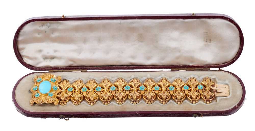 Lot 443 - Late Regency/early Victorian gold and