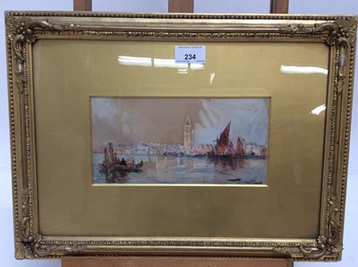 Lot 234 - T.B. Hardy watercolour study- Venice