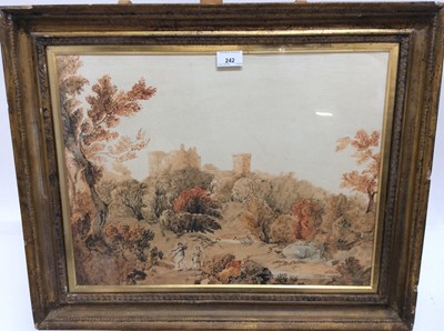 Lot 242 - Early 19th century English School watercolour after Paul Sandby