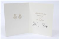 Lot 175 - Rare - HM Queen Elizabeth II and HRH The Duke...