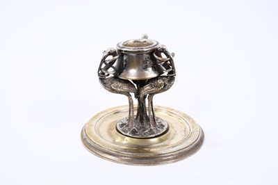 Lot 230 - Elkington style silver plated stand