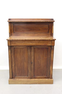 Lot 632 - Early Victorian mahogany chiffonier