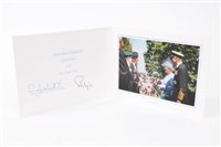 Lot 177 - HM Queen Elizabeth II and HRH The Duke of...