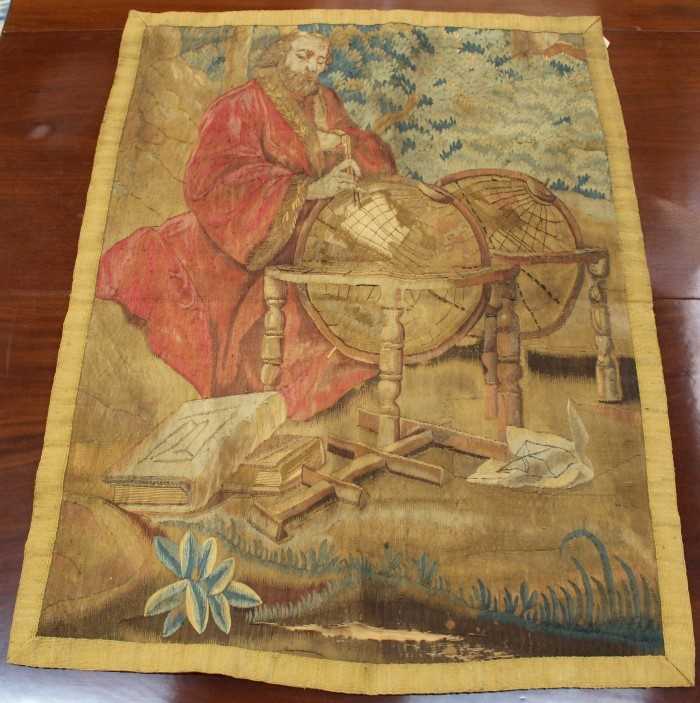 Lot 766 - 17th century style tapestry wall hanging