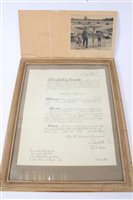 Lot 188 - The Royal Victorian Order - Royal signed grant...