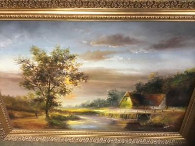 Lot 181 - Three oil paintings on canvas by Wheeler