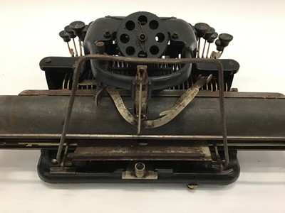 Lot 1902 - Antique typewriter