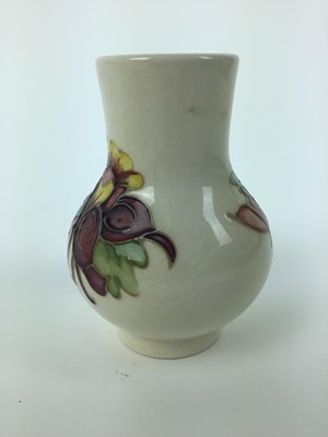 Lot 52 - Modern Moorcroft bowl and similar small vase