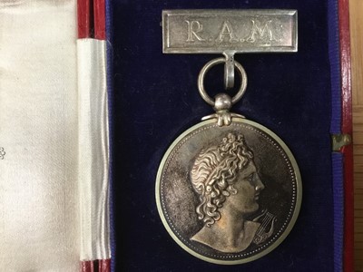 Lot 116 - Five 1920s Royal Academy of Music medals