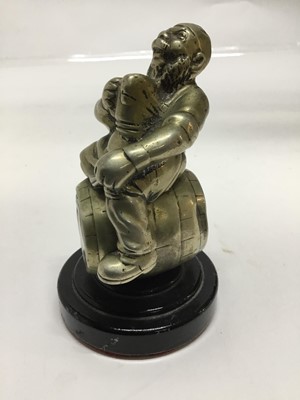 Lot 1217 - Vintage car mascot, possibly Antideluvian Order of Froth Blowers