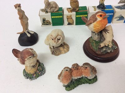 Lot 682 - A selection of Wade Whimsey and Border Fine Arts collectibles