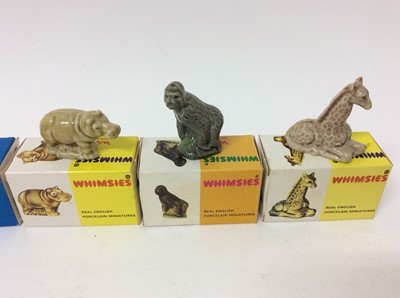 Lot 682 - A selection of Wade Whimsey and Border Fine Arts collectibles