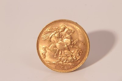 Lot 455 - G.B. - Gold sovereign Edward VII 1908P