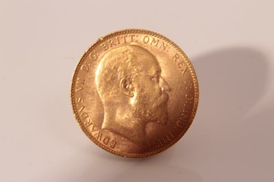 Lot 455 - G.B. - Gold sovereign Edward VII 1908P