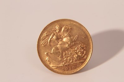 Lot 456 - G.B. - Gold sovereign Edward VII 1910M