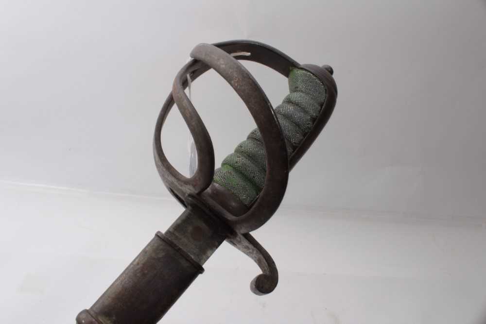 Lot 329 - Victorian military sword with three bar hilt