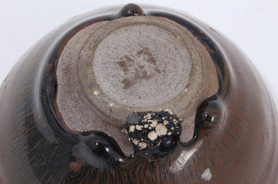 Lot 56 - Chinese hare's fur glazed bowl