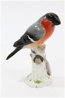 Lot 221 - Late 19th century Meissen porcelain chaffinch...