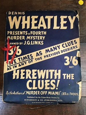 Lot 89 - Dennis Wheatley murder mystery book