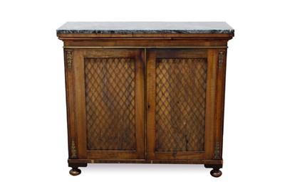 Lot 637 - Regency mahogany chiffonier