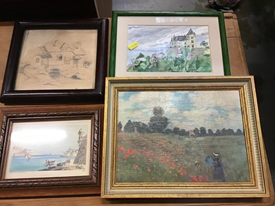 Lot 530 - Collection of assorted prints and pictures