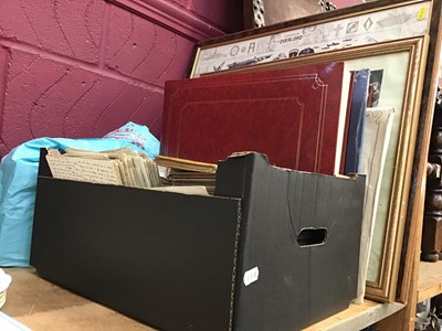 Lot 511 - Group photo albums, postcards and ephemera