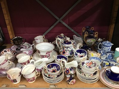 Lot 569 - Collection of 19th century Sunderland lustre teawares and other teawares