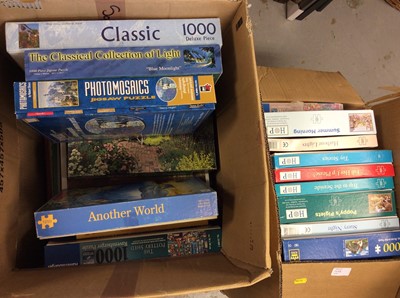Lot 408 - Two boxes puzzles
