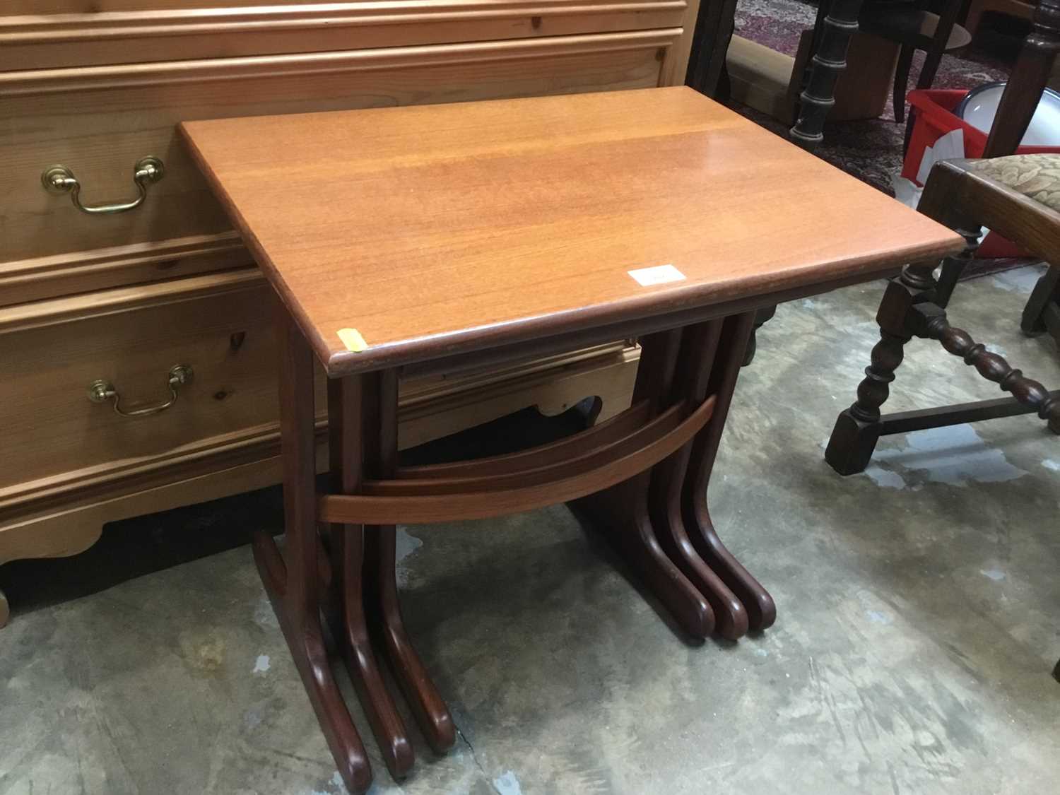 Lot 988 Next of G plan Teak tables