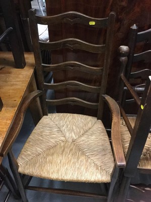 Lot 1093 - Victorian mahogany elbow chair