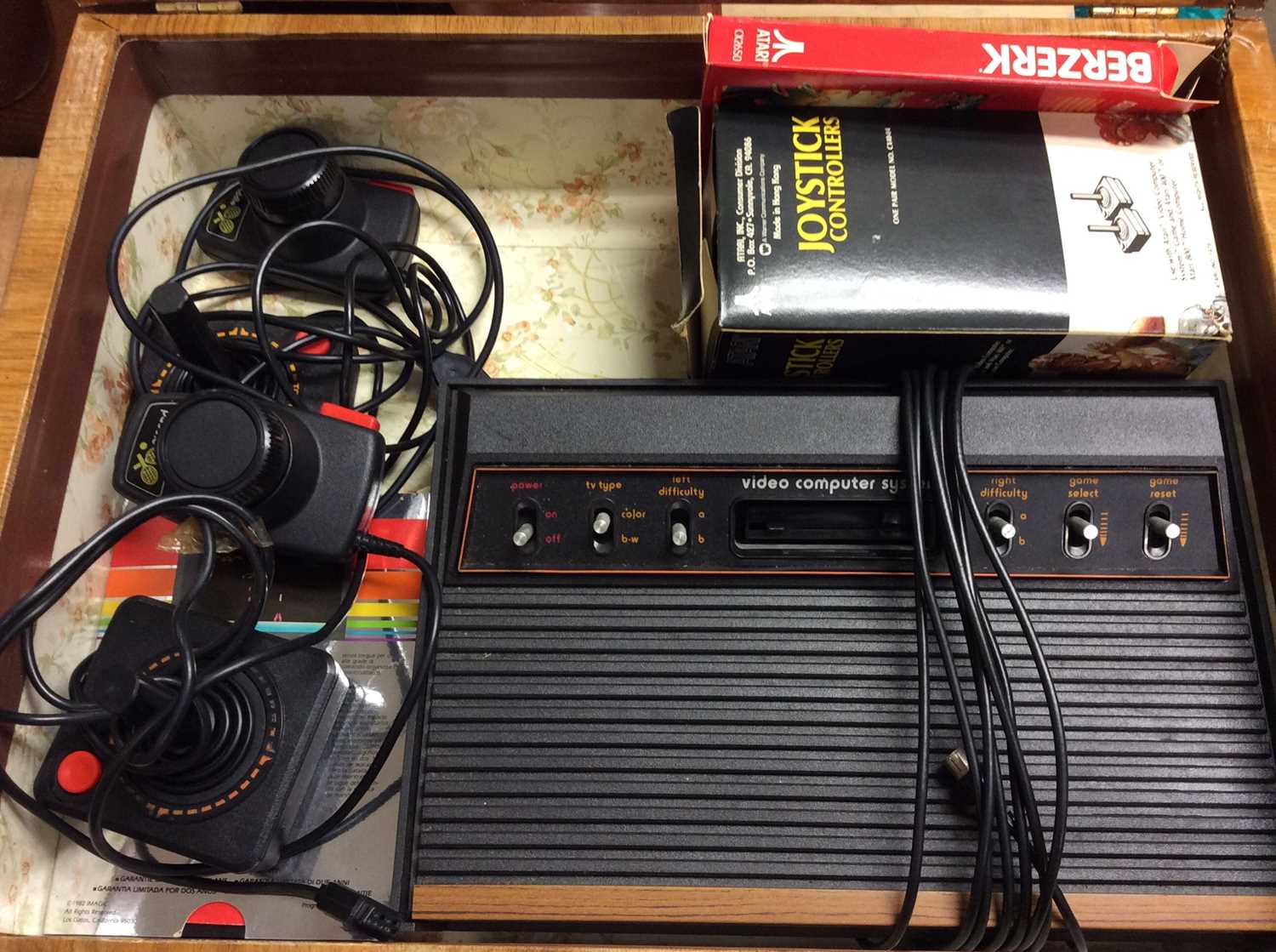 Lot 435 - Video computer system with joystick and