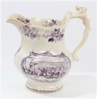 Lot 250 - Early 19th century Reform Act political jug...