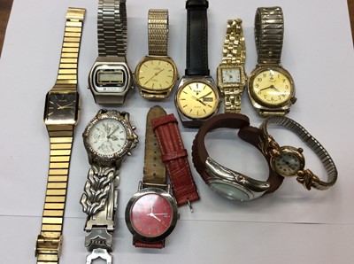 Lot 667 - Group wristwatches including Rotary, Pulsar and Limit