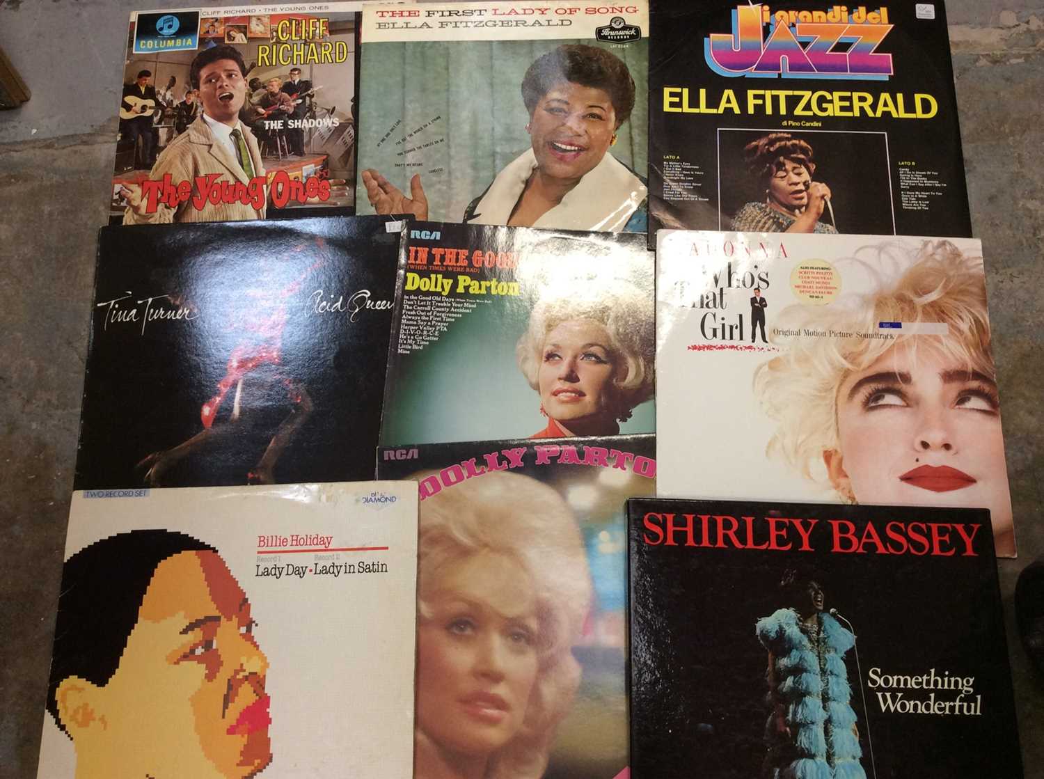 Lot 492 - Two boxes of LPs