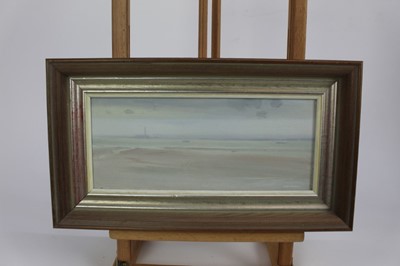 Lot 8 - John Osborne framed oil on board - seascape