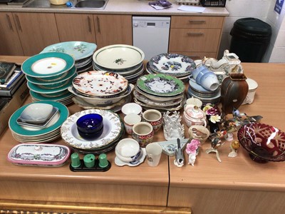 Lot 584 - Collection of decorative china and ornaments