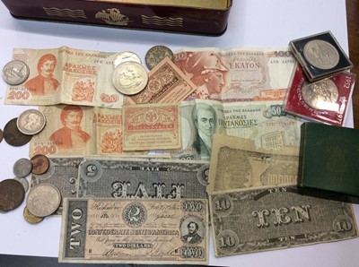 Lot 473 - GB and World coins and banknotes