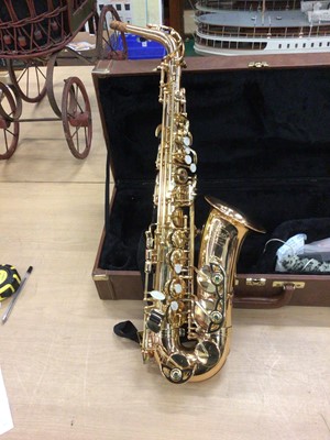 Lot 820 - Elkhart 300 series alto saxophone