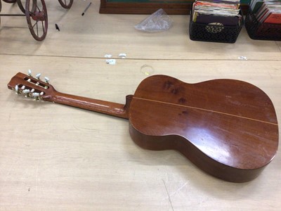 Lot 824 - Acoustic guitar and banjo ukulele