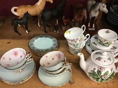 Lot 514 - Shelley and Staffordshire tea ware