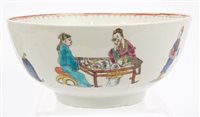 Lot 265 - 18th century Worcester bowl, circa 1760,...