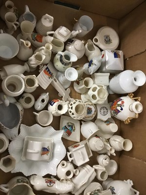 Lot 172 - Collection of crested china ornaments