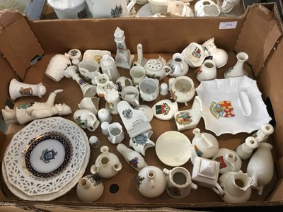 Lot 172 - Collection of crested china ornaments