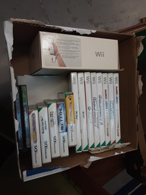 Lot 5 - Nintendo Wii with accessories and games, plus selection of Nintendo DS games