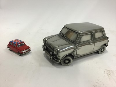 Lot 1574 - Compulsion gallery Mini and one small diecast mini