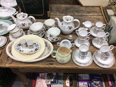 Lot 39 - Susie Cooper part tea service, Royal Doulton Camelot pattern part tea service, and other china