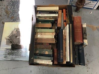 Lot 94 - Box of assorted books to include ornithological, art history and others